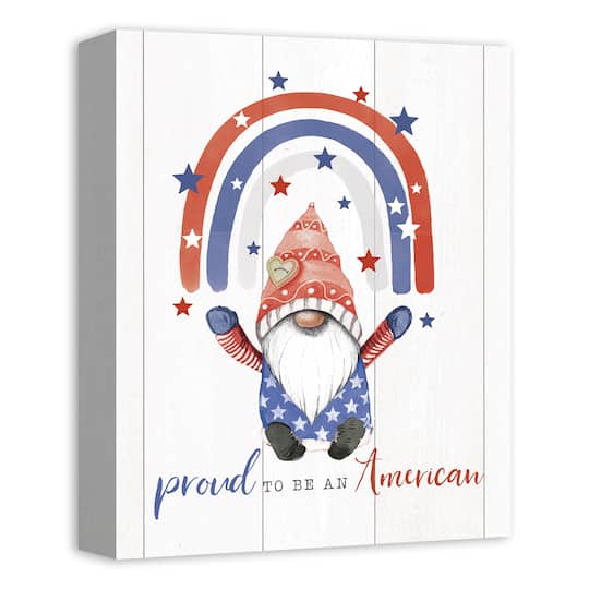Proud to be an American Canvas Wall Art